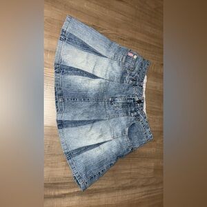 Mudd Blue Denim Skirt